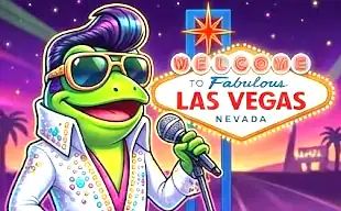 Play Elvis Frog in Vegas at Wild Fortune Casino Australia