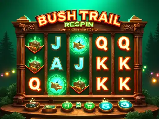 Bush Trail Respin pokie artwork at Wild Fortune Casino